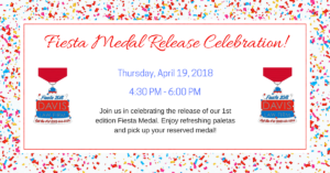 Fiesta Medal Release Celebration