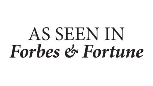 As seen in Forbes & Fortune