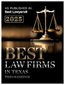 Gráfico de los mejores bufetes de abogados de Texas